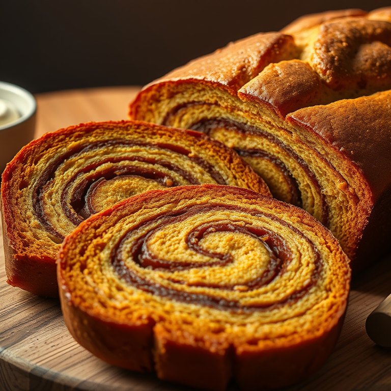 Indulge in the Delightful Cinnamon Roll Pumpkin Bread Recipe